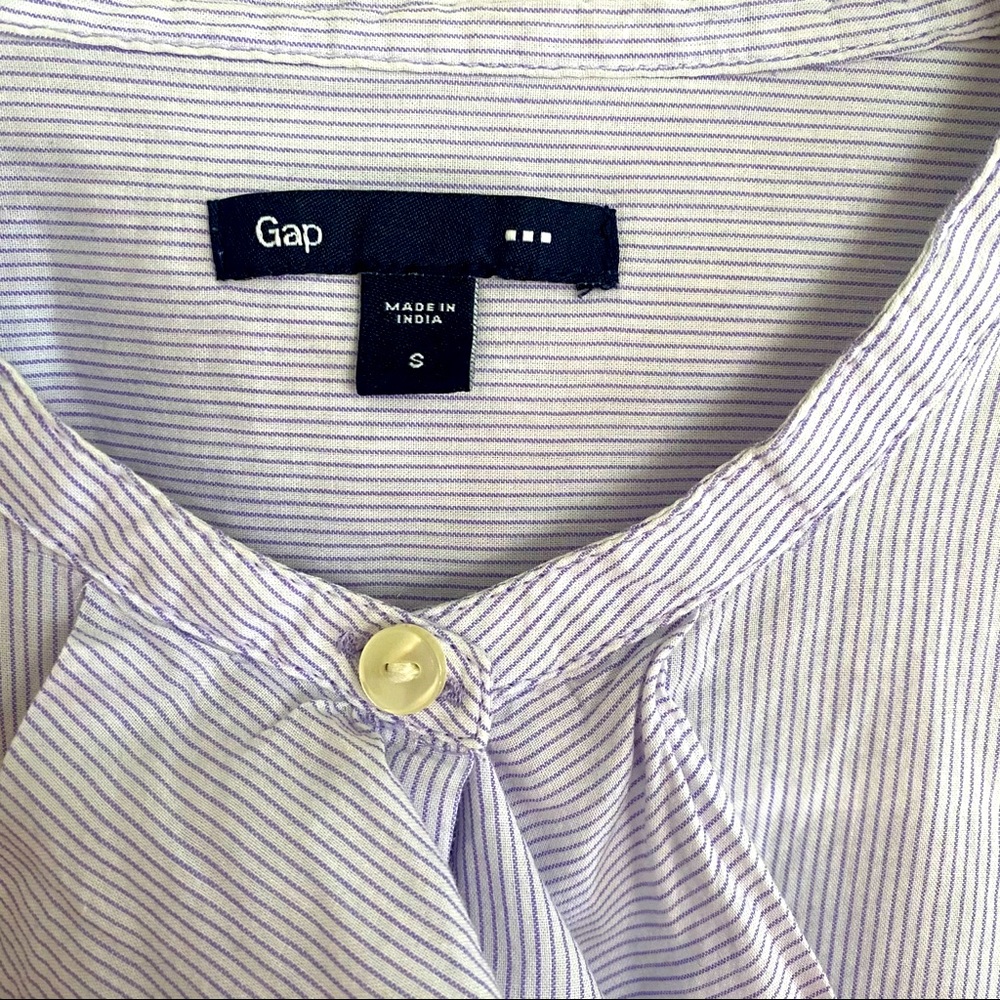 Long Sleeve Ruffle Button Down - Picture 5 of 5